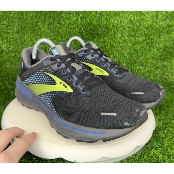 Brooks Other - Vintage Brooks Adrenaline GTS 22 Running Athletic Shoes Black Blue Size 8